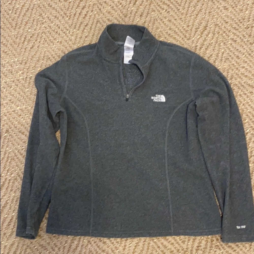 North Face half zip pullover